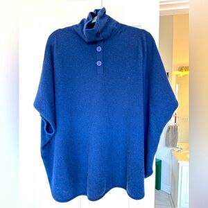 Cynthia Rowley 100% Cashmere poncho